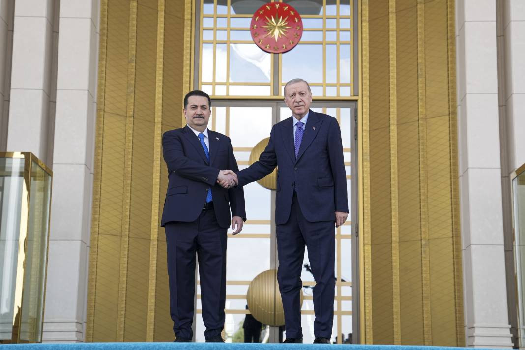 Irak Başbakanı Ankara’da! Külliye’de resmi tören: Sudani’den güç birliği mesajı... - Resim: 16